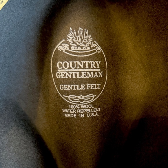 Country Gentleman Wilton fedora hat - Picture 5 of 9